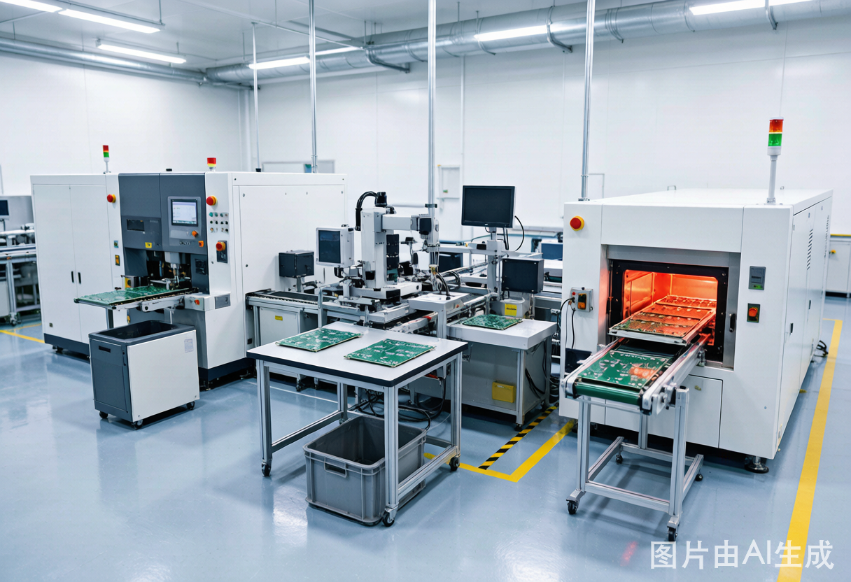 Electronics Manufacturing / SMT Surface Mount scenario
